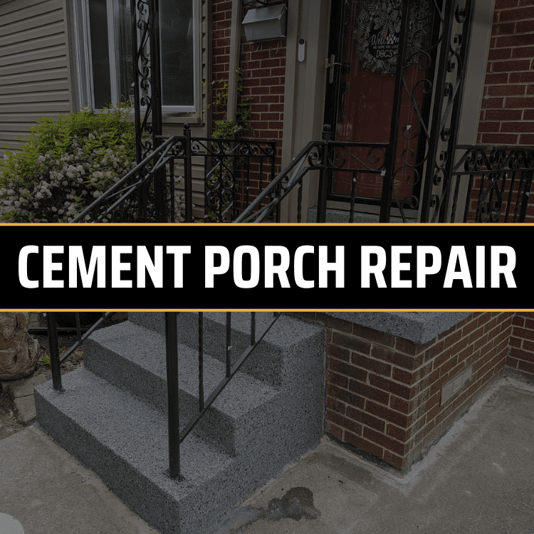 Cement Porch Repair